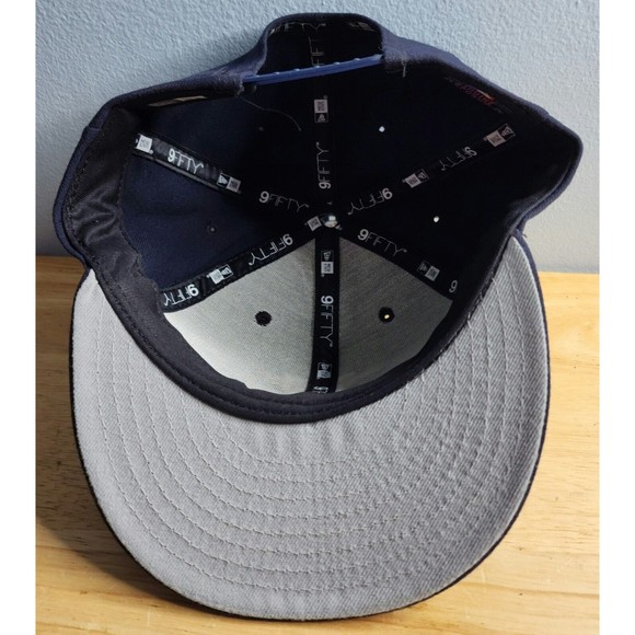 New Era 9Fifty Men's Cap Houston Astros World Series 2017 Navy Blue Snapback Hat - Picture 6 of 7